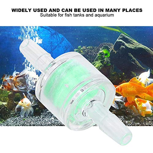 Filtro de tubo, 10 pcs ABS Verde Aquário Bomba de Água Tubo de Silicone Filtro de Tanques de Peixes