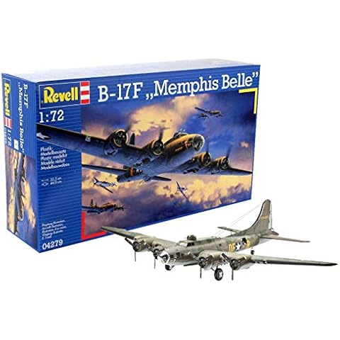Revell of Germany B-17F Memphis Belle Plastic Model Kit Cover