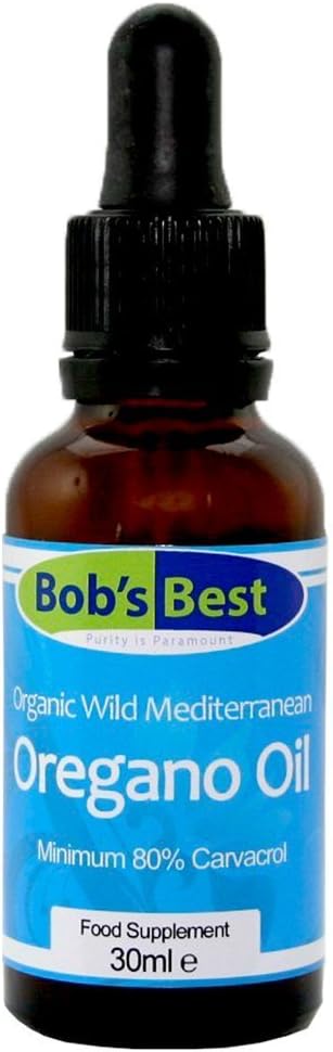 Natural Oregano Oil - 30 Millilitre - High Carvacrol Concentration