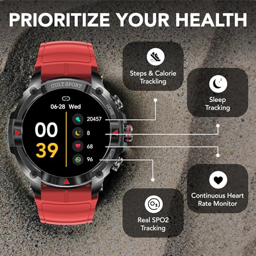 CULTSPORT Cult.Sport Ranger Xr, 1.43 inch Amoled Smartwatch, Outdoor ...