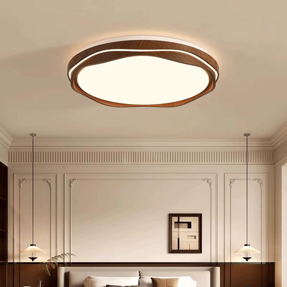 Lámpara Techo Estilo Minimalista Moderno Luz Tres Tonos Luces Panel Fáciles De Instalar Luminaria Techo Industrial Ultradelgada protección Ocular Plafón LED Nórdico para Cocina,baño,