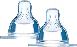 Bico Mamadeira 6+ meses - Fluxo Super Rápido - Embalagem 2 Peças