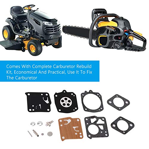 Carburetor Kit,Carburetor Carb Repair Kit Fits for Tillotson Homelite XL-12 Super XL RK-23HS RK23HS RK-23-HS