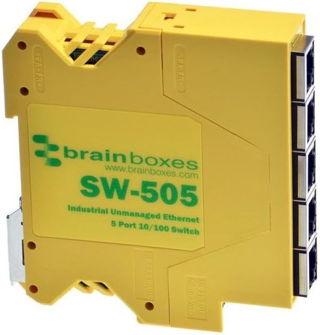 Brainboxes Ethernet Switch 5 Port SW-505