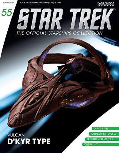 Sammlung von Raumschiffen Star Trek Starships Collection Nº 55 Vulcan D'Kyr Type