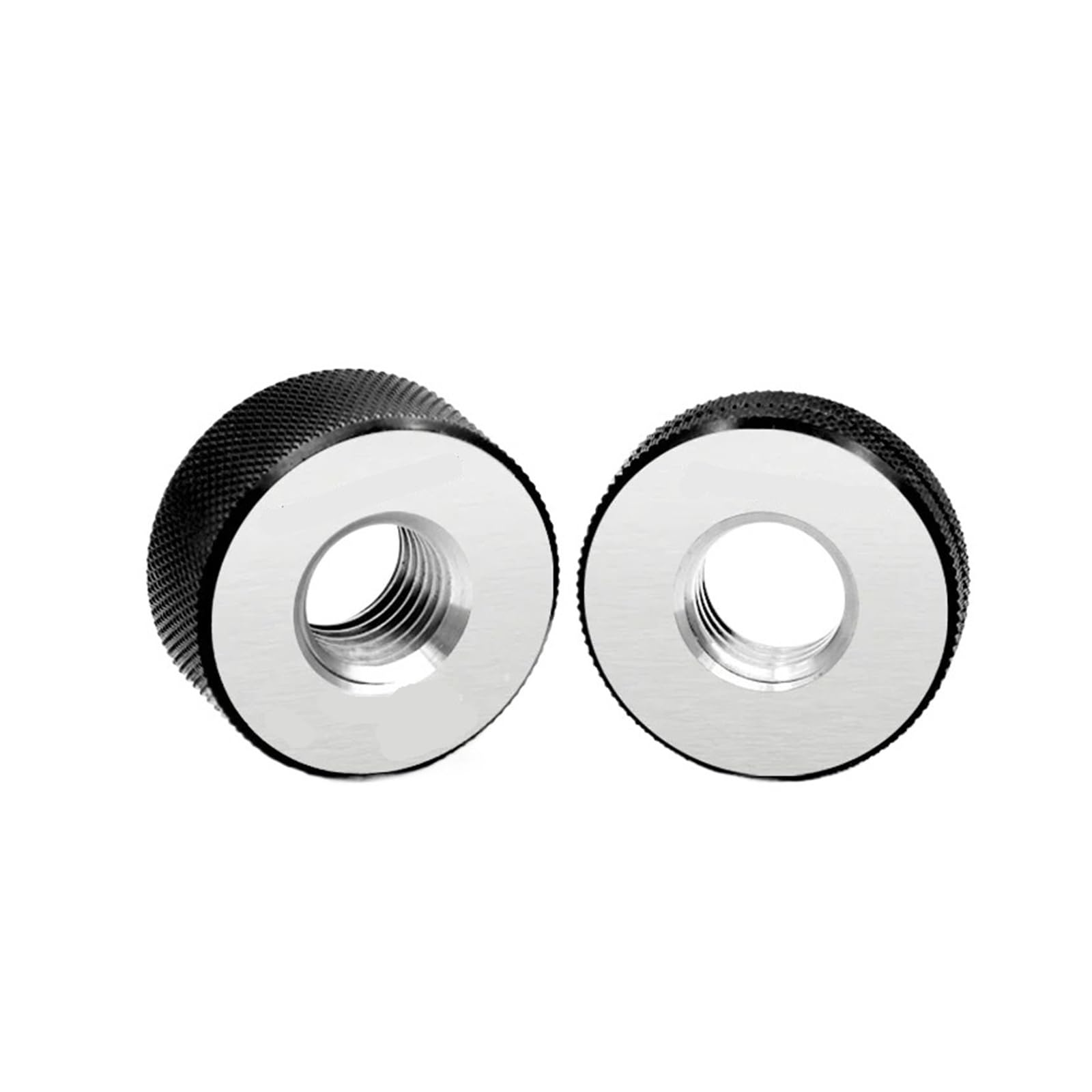 1SET Genauigkeit 2A Metrisches Feingewinde-Ringmessgerät UNS10-28 Messwerkzeug, GO-NO GO-Messgerät