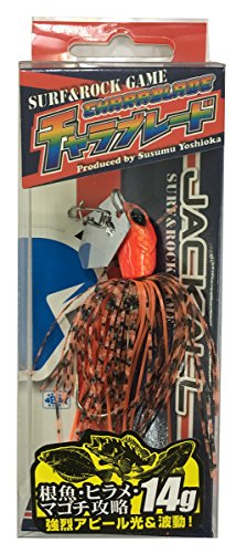 JACKALL(ジャッカル) ブレードジグ チャラブレード 14g スパークレッド