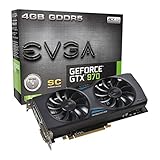 EVGA GeForce GTX 970 4GB SC Gaming ACX 2.0, 26% Cooler and 36% Quieter Cooling Graphics Card 04G-P4-2974-KR (Renewed)
