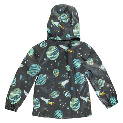 Image of Stephen Joseph, Boy Raincoat Waterproof Jacket Cotton Lined Hooded Outerwear for School Travel Sizes 2T-7 /8