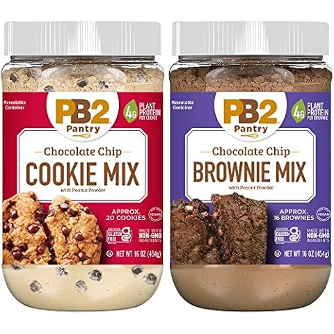 PB2 Pantry Chocolate Chip Cookie and Brownie Mix Cover