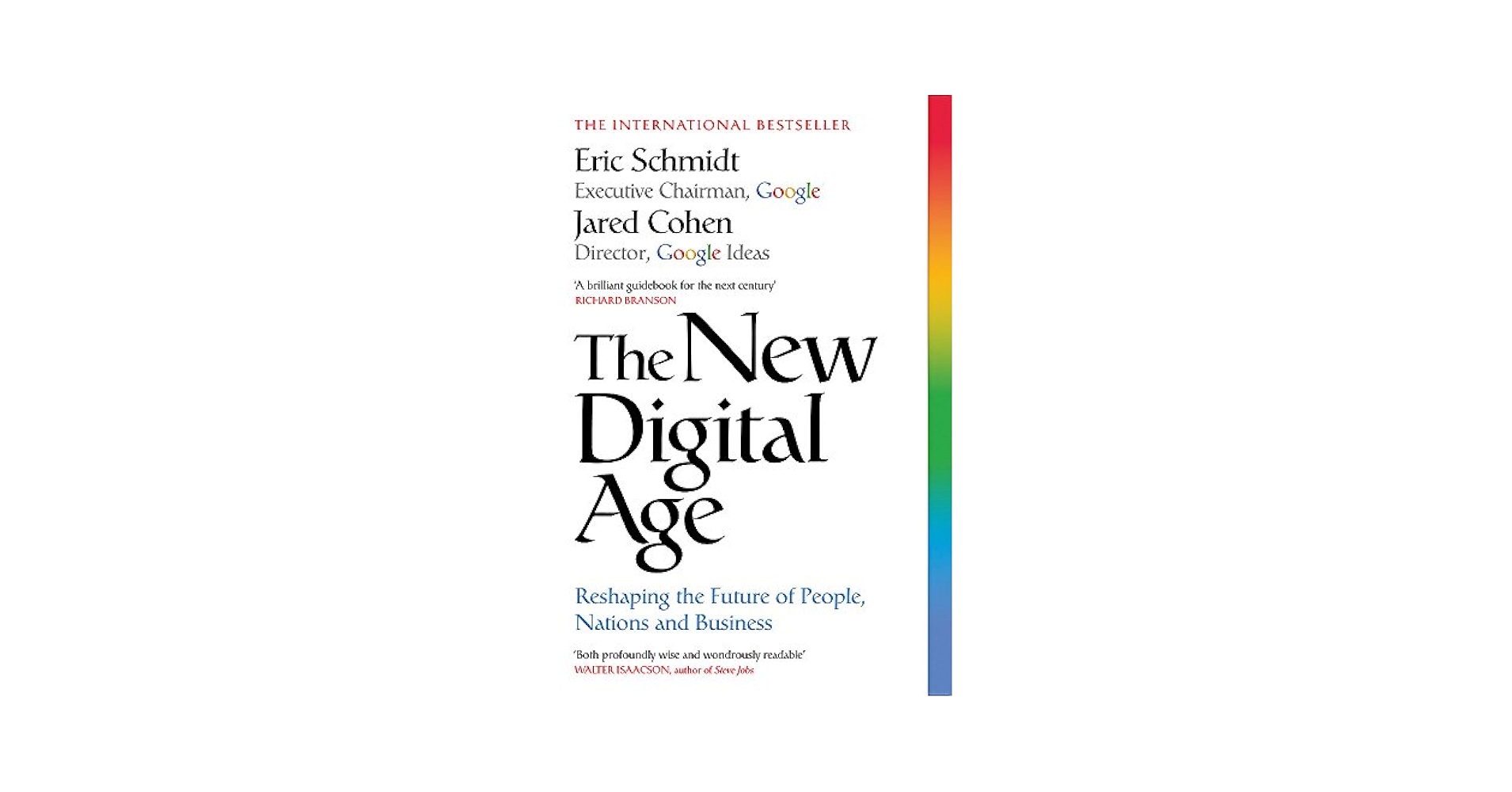 洋書　the new digital age jared cohen 美品 The New Digital Age: Transforming Nations, Businesses, and