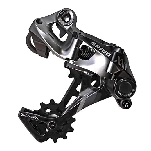 SRAM 100029 Cambio, XX1, 11v, Tipo 2.1,Negro, Adultos Unisex, Multicolor, M