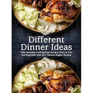 Different Dinner Ideas Audiolibro Por BookSumo Press arte de portada