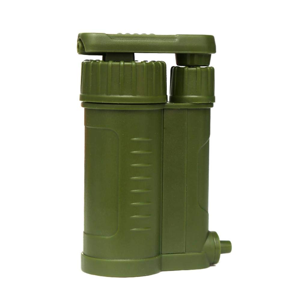 Filtr do wody na zewnątrz 1000 l filtr do wody survivalowej najmocniejszy przenośny filtr wody outdoorowej i kempingowej do uzdatniania wody, idealny do zapobiegania kryzysom i nagłych wypadkach