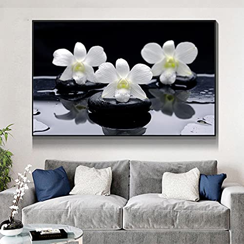 Papillon et roses rouges KEBIA : la solution pour raviver un mur blanc triste