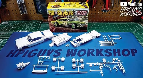 AMT - Buick Skylark Modified Stocker 1966 1:25 miniatura 6