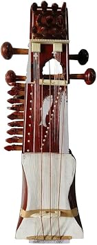 Sarangi - Exquisite Sound Collectors Choice Tone Wood Authentic Handcrafted Carved Instrument Traditional Indian Musical Instrument.