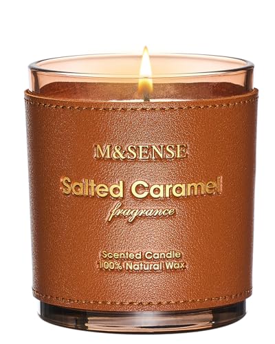 M&SENSE Caramel Vanilla Vegan Soy Candle
