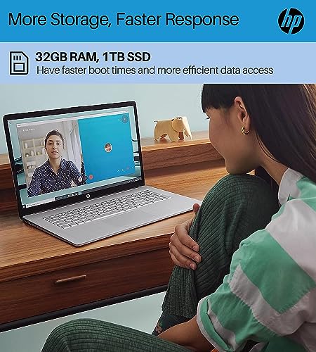 HP 2023 Laptop 17.3" Pantalla táctil HD AMD Ryzen 5 16GB RAM 1TB SSD miniatura 5