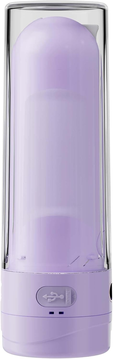 Electric Menstrual Cup Cleaner, Portable Bidet for Feminine Care | Women period essentials Fashionable purple, USB-C rechargeable Adjustable pressure modes IPX7 waterproof, Compact travel size