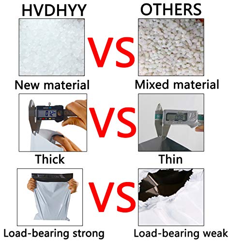 HVDHYY Mailers Wit Ondoorzichtig Nieuw Materiaal Kunststof Gemengd 100 Stuks C5 A4 B4 A3 Goederenzending Plastic… - Afbeelding 5