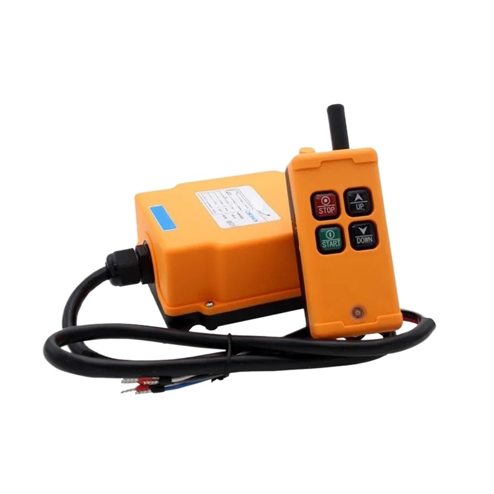 De Control Remoto Inalámbrico For Grúa Industrial HS-4 De 4 Canales Y 1 Velocidad, 12 V, 24 V Y 380 V(12-24VDC)