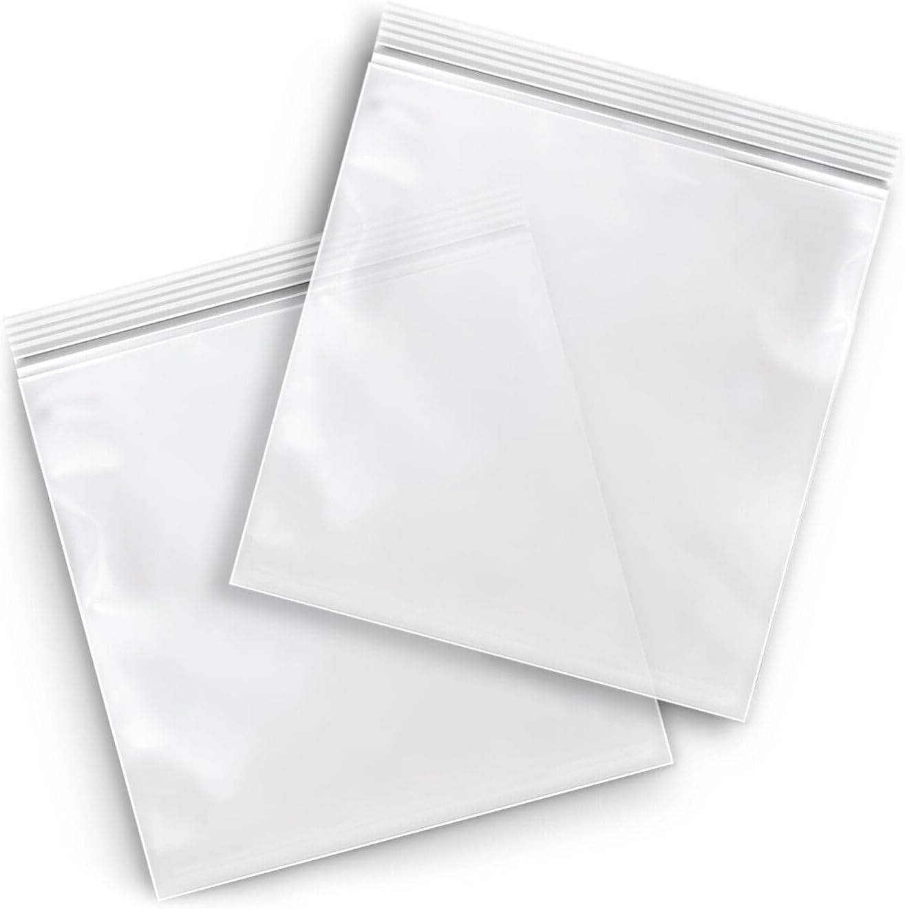 1000 Clear 6″ x 9″ 2 Mil Reclosable Plastic Poly Bags for Jewelry and Storage