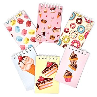 Gift Boutique 48 Farm Animal Notepads - Mini Spiral Notebooks Party Favors