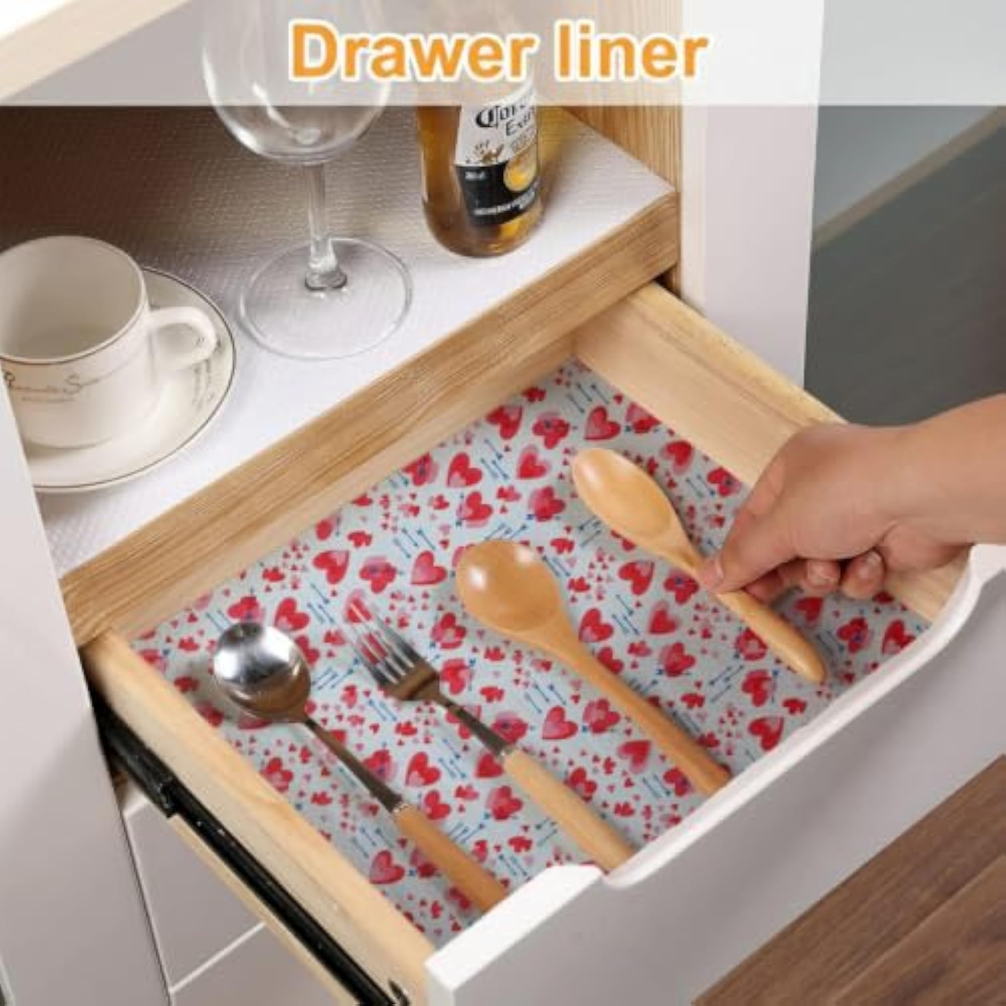 PVC Table Mat, Kitchen Shelf Liner & Drawer Protector