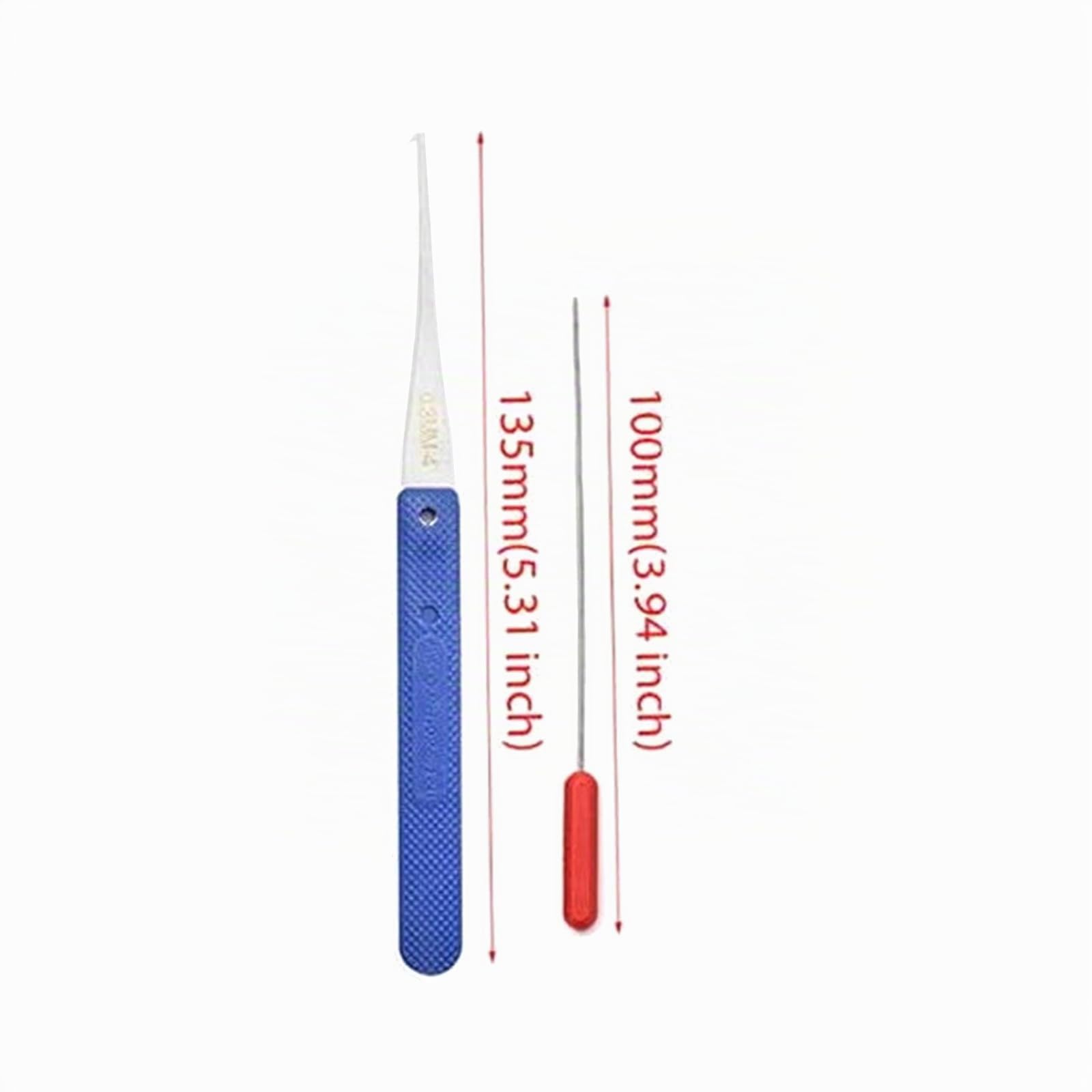 Set di 12 estrattori per chiavi rotte, kit professionale per estrarre chiavi con ganci e aghi, strumento universale per chiavi inceppate/spezzate in auto, case e casseforti (custodia portatile inclusa