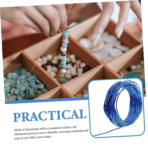 Alambre de aluminio OSALADI cortable y maleable de uso multifunción para esculpir figuras y DIY 6