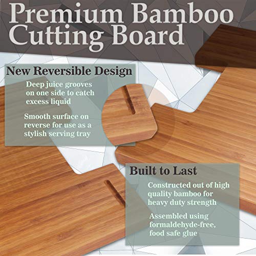 Tabla de cortar BambooMN en bambú, rectangular pequeña miniatura 6