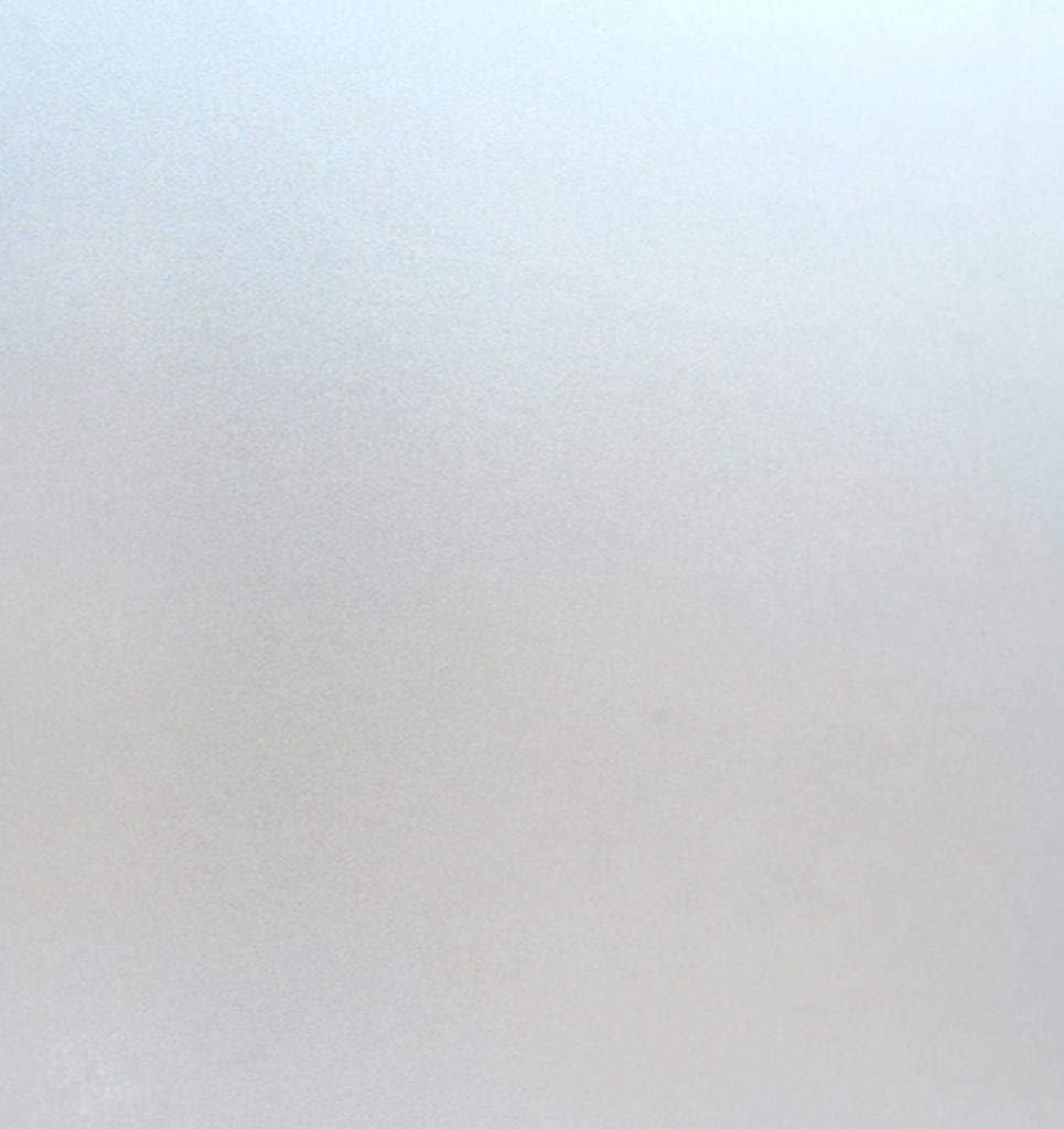 Precut Frosted Privacy Arched Window Film Shade, Self Adhesive Static Cling, 21 inches Diameter