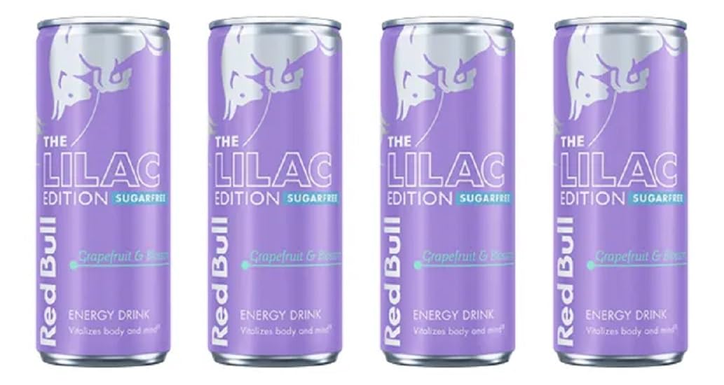Red BullLilac Edition Sugar Free 250ml x4