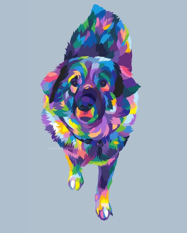 Generic Dogs Posters, Puppy Poster Unframed HD Print With Self Adhesive Tape Size 12 X