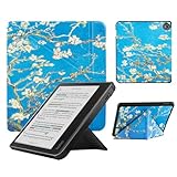 Case Compatible with Kobo Libra Colour(2024) and Kobo Libra 2(2021) e-Reader, Includes a Screen Protector - Premium PU Leather Cover with Auto Sleep/Wake