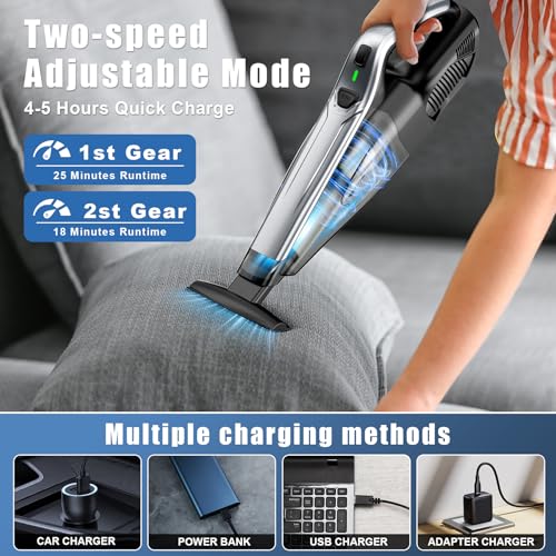 6-in-1 Portable Mini Vacuum Cleaner