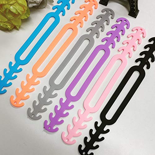 Image of KitaNo reusable silicon Mask Band for reduced pressure on Earloop- Multicolor (Pack of Two Boxes- 20pcs)