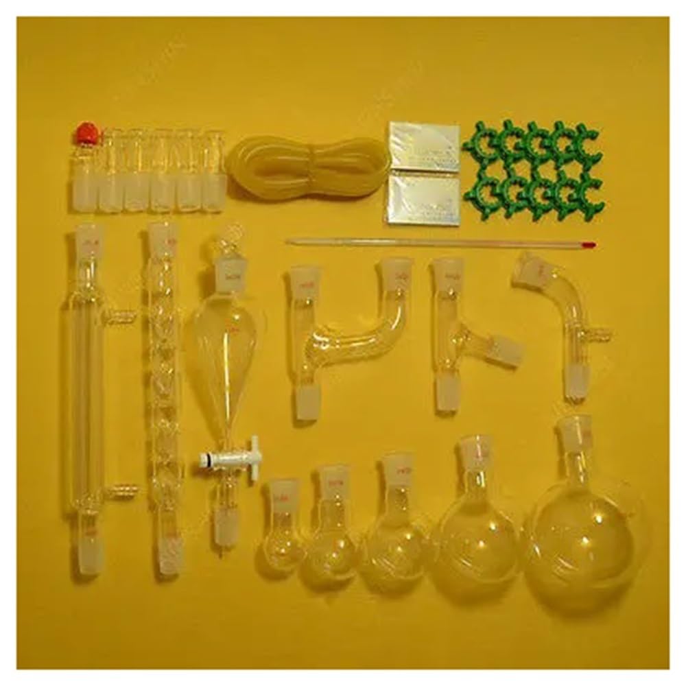 Kit de verrerie de laboratoire biologique 24/29-29 pièces