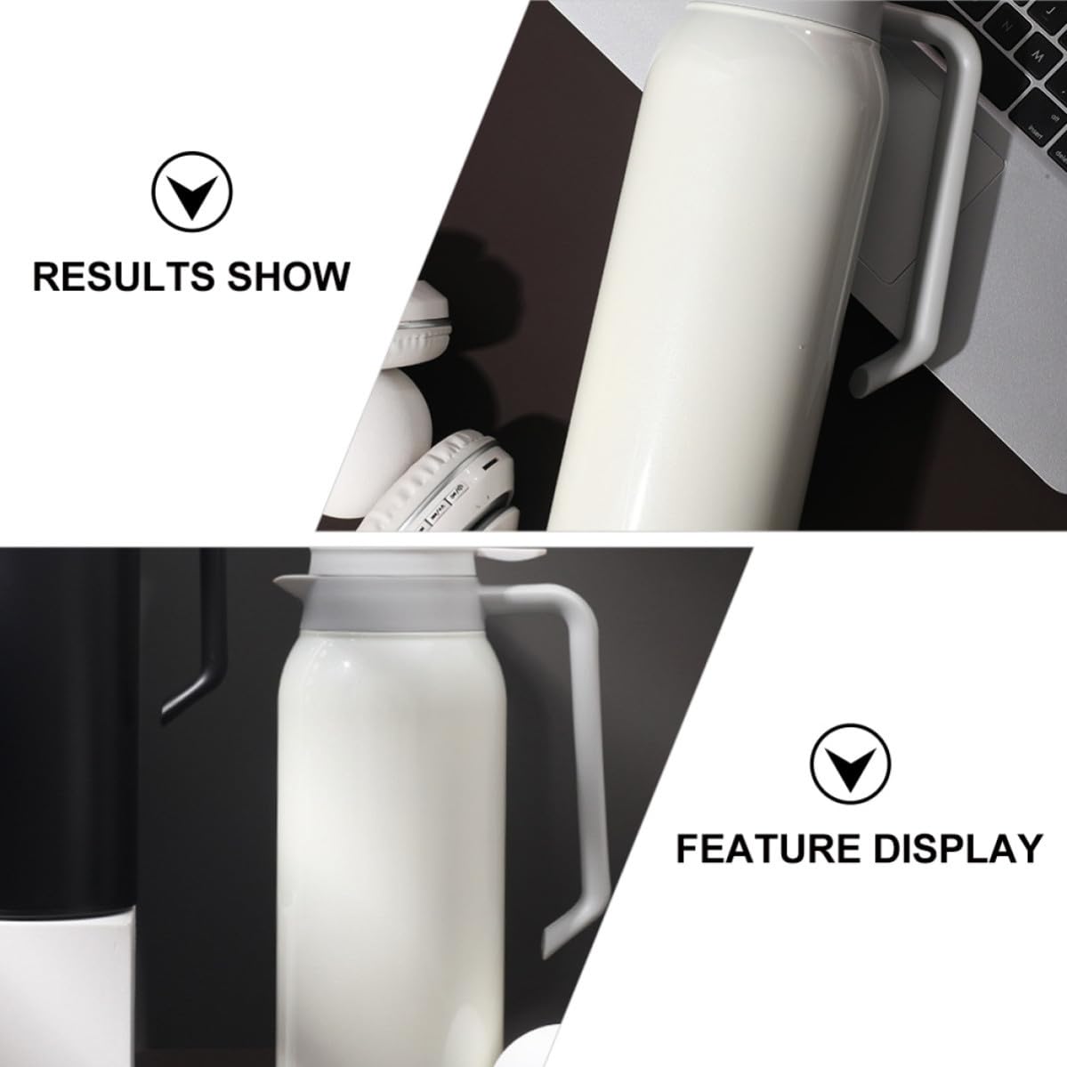 SHERCHPRY Borraccia Termica in Acciaio Inossidabile da 1500ml Doppio Strato Isolante, Design Semplice e Pratica, Facile da Trasportare per Uso Domestico e Mantenimento Calore