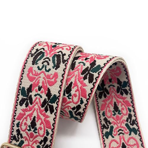 Image of Purse Straps Replacement Crossbody - Adjustable Bag Strap for Purses, Wide Shoulder Strap for Women Guitar Purses