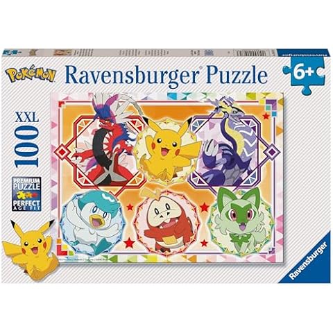 Ravensburger 100 Piece Pokemon Jigsaw Puzzle Cover