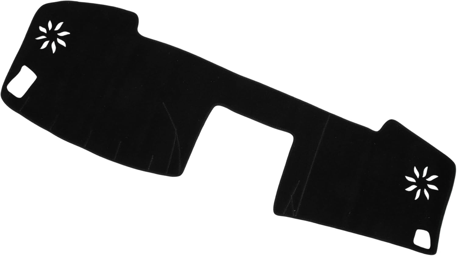 Dashboard Cover Dash Cover Mat Carpet for Toyota Sequoia 2008-2022 Polyester Black