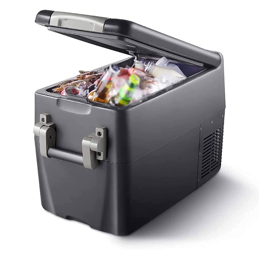 GaRcan Refrigerador para automóvil, Mini refrigerador portátil, refrigerador y congelador para automóvil, Mini refrigerador eléctrico para Acampar, para automóviles, Camiones, vehículos r