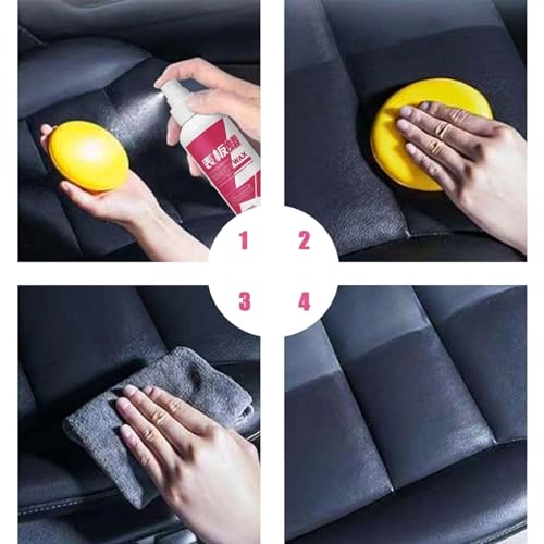 Cera en spray para cuidado y brillo de tablero de auto, paquete x3 miniatura 7