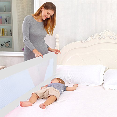 STAR iBaby Aufklappbarer  Barrier Bett 150 cm, weiß