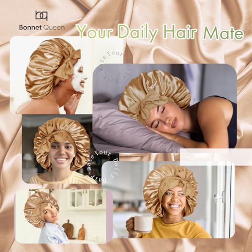 Image of BONNET QUEEN Hat, Large, Gold