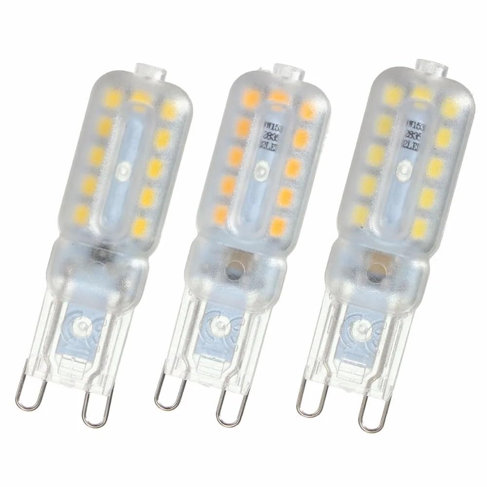 NXCVBNKZJ KJXP Lighting, Pack of 20, Led Lamp Light AC220V 5W G9 SMD2835 LED Bulb Crystal Chandelier Light(Cold White)
