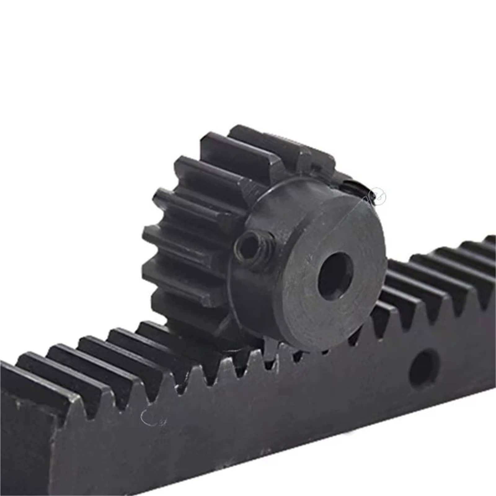 Engrenage droit 1,5 m 15/16/18 dents, cylindrique, acier 45#, alésage 5-17 mm, 1 pièce(12mm,18 Teeth)