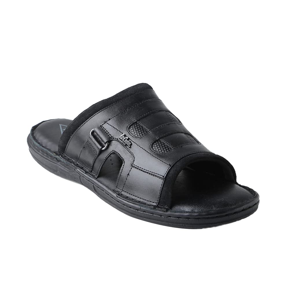 Lee Cooper Leather Regular Slipon Mens Sandals (BLACK, 40) (B0BS62TGZ5) Amazon Price History, Amazon Price Tracker